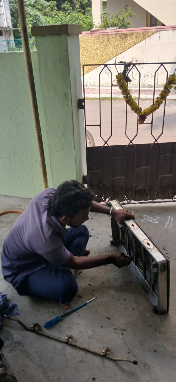 Gas stove repair service